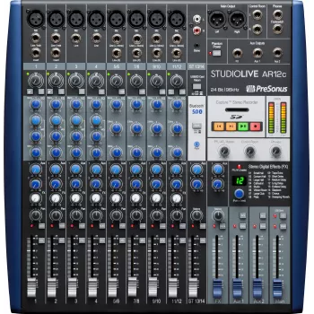 PreSonus StudioLive AR12c mixer audio USB
