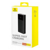 Baseus Star-Lord power bank, 20000 mAh, 30 W, con display e cavo, nero