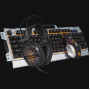 Marvo CM303 CZ kit tastiera, cuffie e mouse, argento