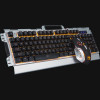Marvo CM303 CZ kit tastiera, cuffie e mouse, argento