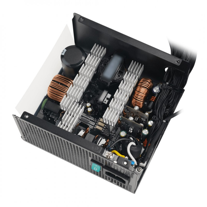 DeepCool PL750D R-PL750D-FC0B-EU alimentatore, 750 W, ATX a 20+4 pin, nero