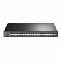 TP-Link JetStream TL-SG3452P switch di rete gestito L2/L3 Gigabit Ethernet con PoE, 1U, nero
