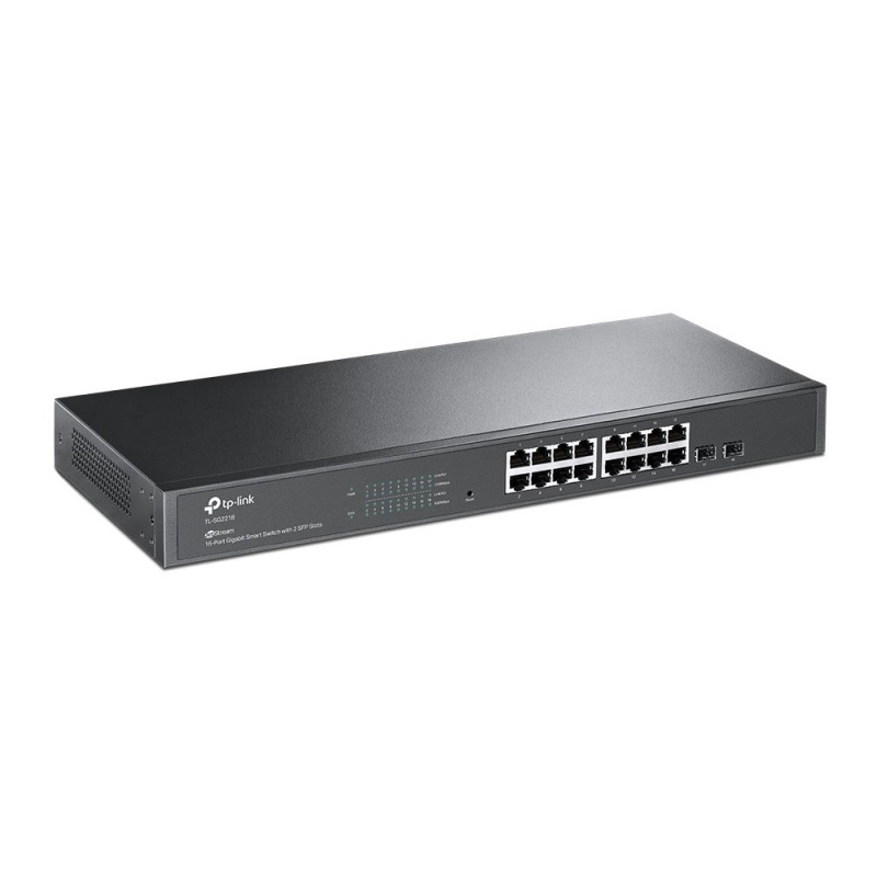 TP-Link JetStream TL-SG2218 switch di rete gestito L2/L2+ Gigabit Ethernet, 1U, nero