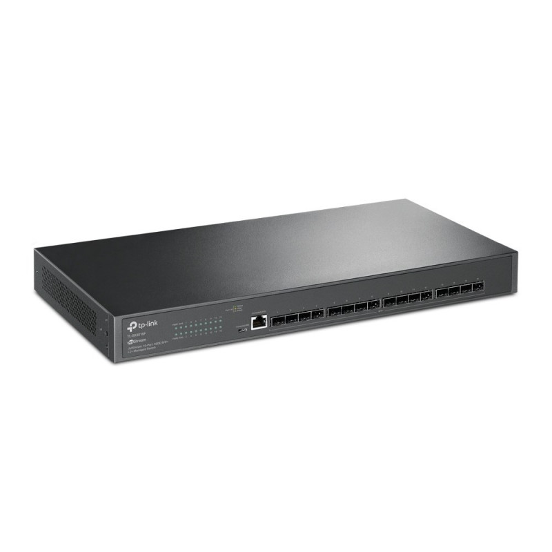 TP-Link JetStream TL-SX3016F switch di rete gestito L2+/L3, nero