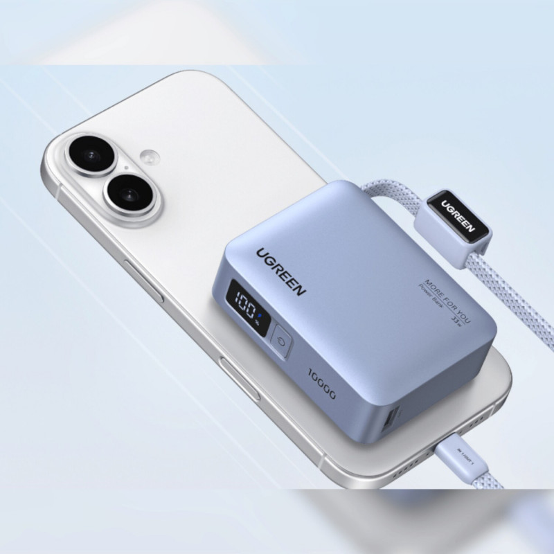 Ugreen PB584 power bank 10000 mAh, grigio