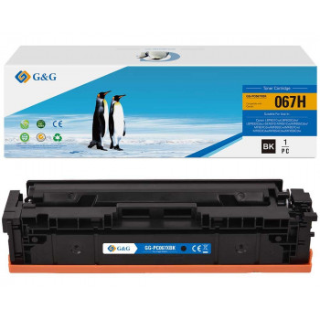 G&G toner per Canon 067H 5106C002, XL, 3130 pagine, nero, compatibile