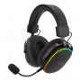 Cuffie gaming over-ear wireless Redragon FURY WRS H831, con microfono, nere