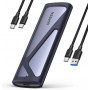 Ugreen CM400 90264 box esterno per SSD M.2, USB 3.2 Gen 2, grigio