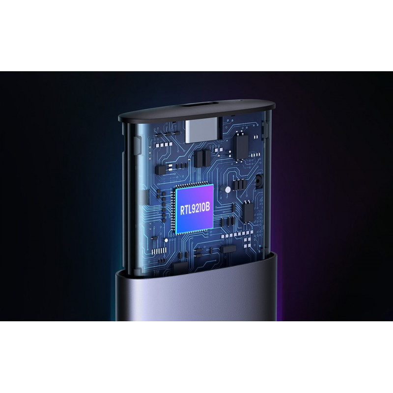 Ugreen CM400 90264 box esterno per SSD M.2, USB 3.2 Gen 2, grigio