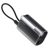 SHARGE Flow 3 power bank, 10.000 mAh, 45 W PD, cavo USB-C, nero