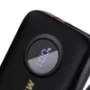 Dudao DDA344 power bank da 10.000 mAh, PD 22,5 W, con cavo integrato, nero