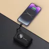 Dudao DDA344 power bank da 10.000 mAh, PD 22,5 W, con cavo integrato, nero