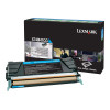 Lexmark X748H1CG cartuccia toner per X748de, X748de LDS, X748de Statoil, X748dte, ciano