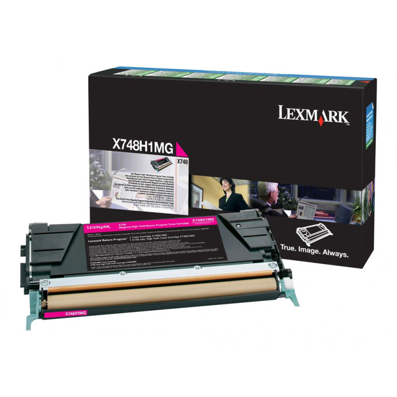 Lexmark X748H1MG cartuccia toner per X748de, X748de LDS, X748de Statoil, X748dte, magenta