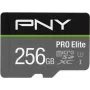 PNY PRO Elite P-SDU256V31100PRO-GE scheda di memoria microSDXC, 256 GB, UHS-I U3, A1, V30, con adattatore SD
