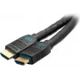 C2G C2G10379 Performance Series cavo HDMI High Speed attivo, 3,7 m, 4K 60 Hz, ultraflessibile, da incasso, classe CMG