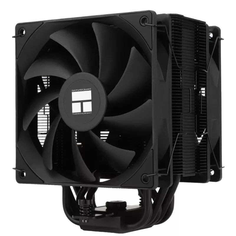 Thermalright Burst Assassin 120 EVO Dark dissipatore per CPU, 120 mm, nero