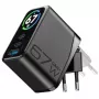 Cellularline TFT Multiport Charger 67 W caricabatterie rapido, GaN, 2 x USB-C, 1 x USB-A