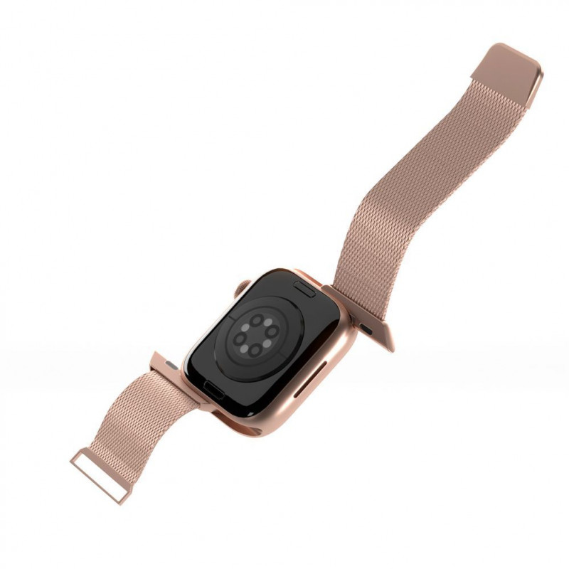 Puro Milanese PUMILAW40ROSE cinturino in acciaio inossidabile per Apple Watch 38/40/41 mm, rosa
