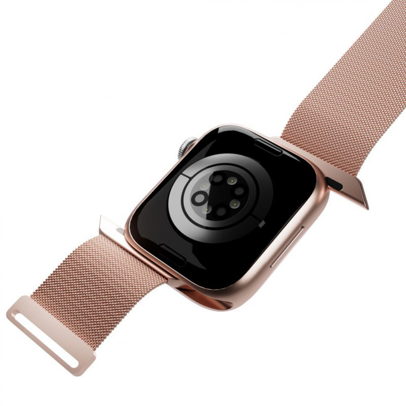 Puro Milanese PUMILAW40ROSE cinturino in acciaio inossidabile per Apple Watch 38/40/41 mm, rosa