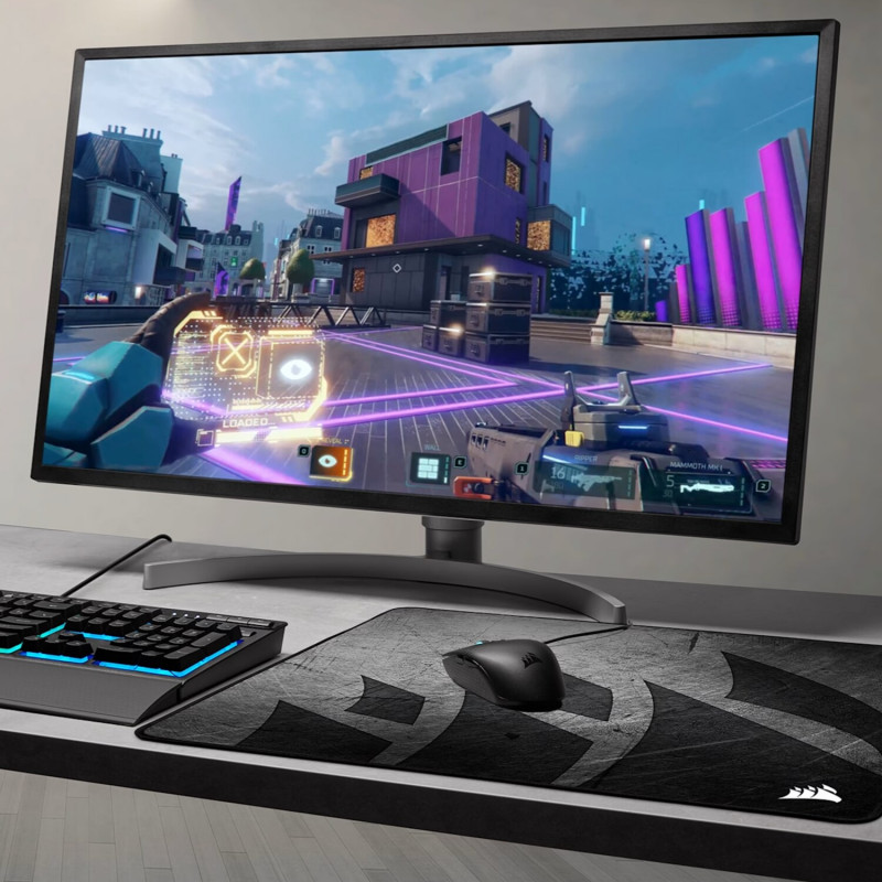 Corsair KATAR PRO CH-930C011-AP mouse da gaming cablato, 12.400 DPI, RGB, nero