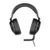 Corsair HS55 Surround CA-9011260-AP cuffie da gaming cablate con microfono, Dolby Audio 7.1, nero carbonio
