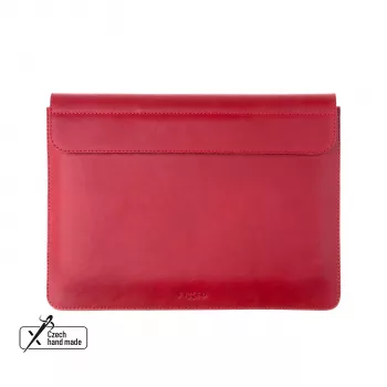 FIXED Oxford FIXOX2-PRO14-RD custodia in pelle per Apple MacBook Pro 14 (2021/2023/2024), rossa