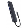 Epico 6in1 Alu Hub 8K USB-C hub, azzurro cielo