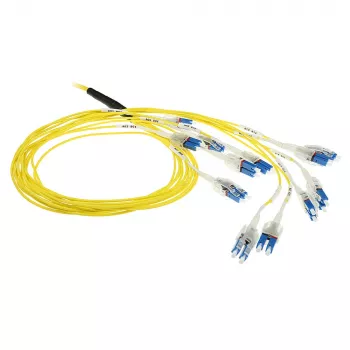 ACT 15 m cavo in fibra ottica preterminato singlemode 50/125 OS2, 24 fibre, LC, polarità twist, DC5553