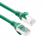 ACT FC2703 cavo patch S/FTP CAT6A, 3 m, TPE, ultraflessibile, con protezione antiaggancio, connettori RJ45, verde