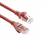 ACT FC1552 cavo patch U/UTP CAT6A ultraflessibile, 0,25 m, TPE, RJ45 antiaggancio, rosso