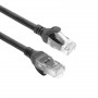 ACT FC1952 cavo patch CAT6A U/UTP ultra flessibile, 0,25 m, TPE, RJ45, antiaggancio, nero