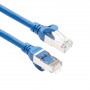 ACT FC2602 cavo patch CAT6A S/FTP ultra flessibile, 2 m, TPE, RJ45, antiaggancio, blu