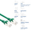 ACT FC2715 cavo di collegamento S/FTP CAT6A ultraflessibile, 15 m, TPE, con protezione antigancio, verde