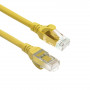 ACT FC1801 cavo patch U/UTP CAT6A in TPE ultraflessibile con connettori RJ45, 1 m, giallo