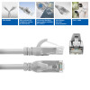 ACT FC1051 cavo patch U/UTP CAT6A ultraflessibile, TPE, con protezione della levetta, RJ45, 1,5 m, grigio