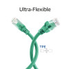 ACT FC1700 cavo patch U/UTP CAT6A, TPE, ultraflessibile, RJ45, 0,5 m, verde