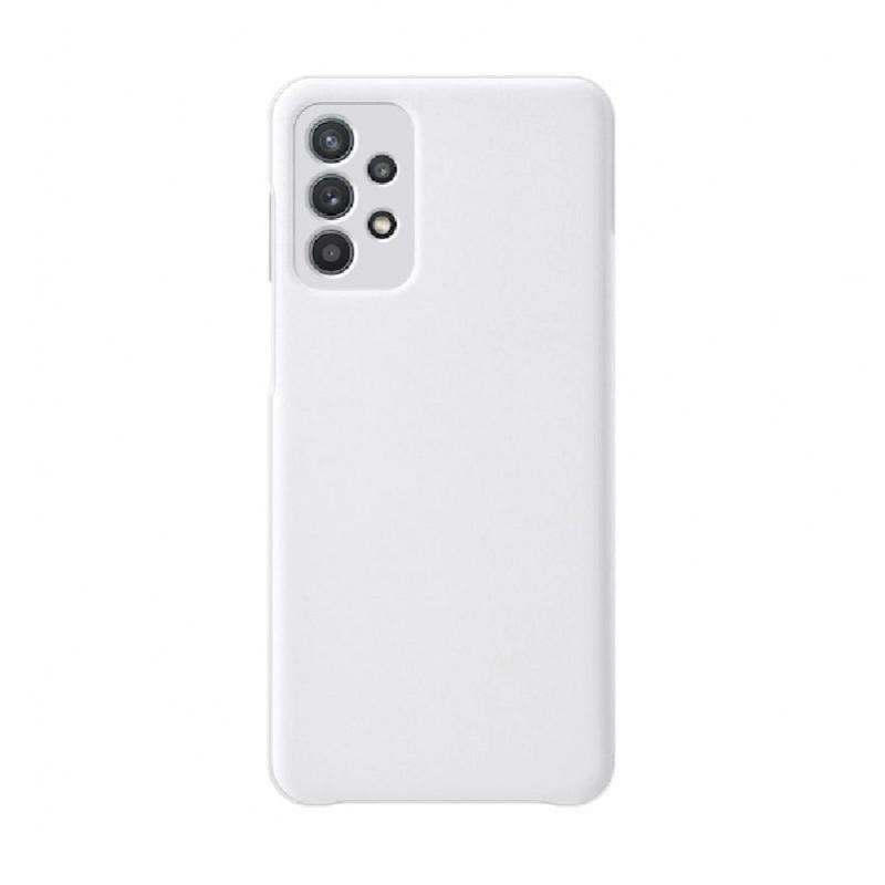 Samsung Smart S View Wallet Cover custodia per Galaxy A32 5G, bianca