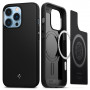 Spigen Mag Armor SPN1735BLK custodia per Apple iPhone 13 Pro, MagSafe, nera opaca