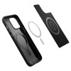 Spigen Mag Armor SPN1735BLK custodia per Apple iPhone 13 Pro, MagSafe, nera opaca