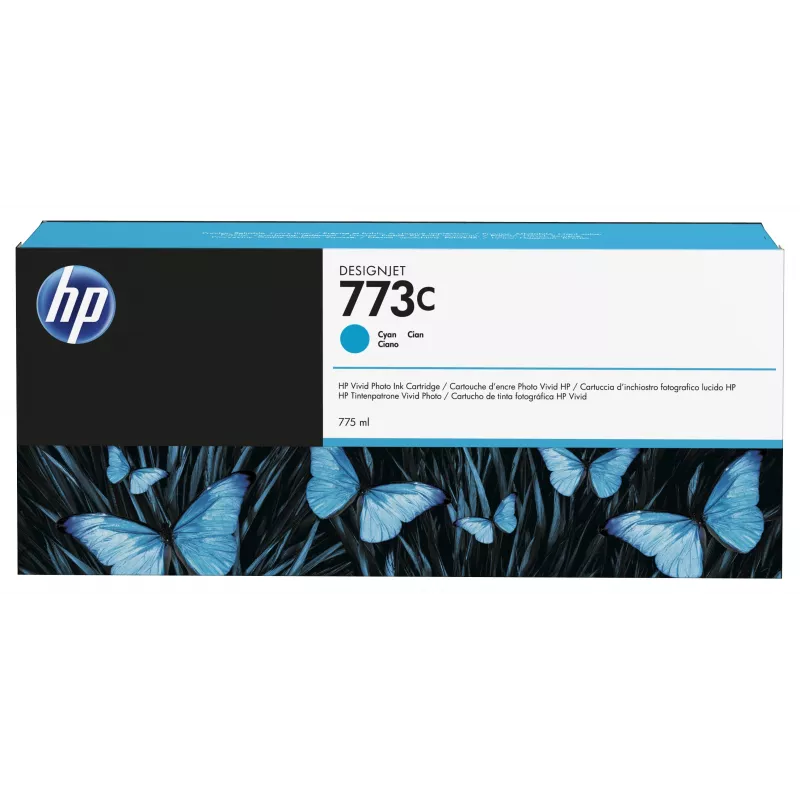 HP 773C C1Q42A inchiostro per DesignJet Z6600, Z6610, Z6800, Z6810, ciano