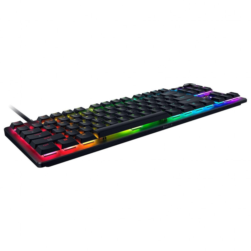 Razer Huntsman V3 Pro Low-Profile TKL tastiera gaming, switch analogici, layout DE (ISO), nera
