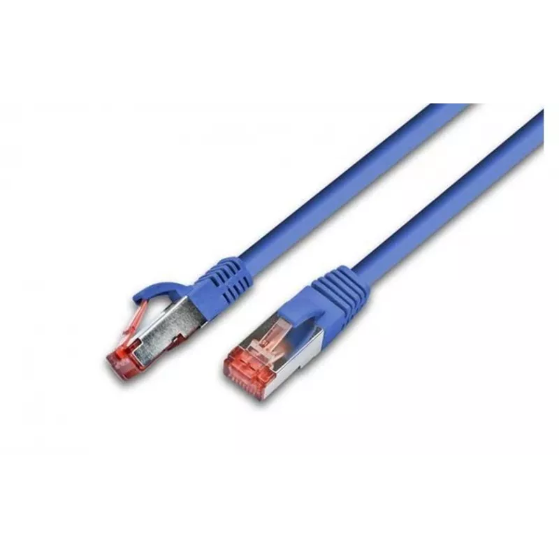 Wirewin Cat6 S/FTP RJ45 cavo patch, LSZH, garanzia a vita, blu (PKW-PIMF-KAT6 15.0 BL)