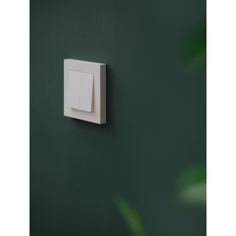 Osram SMART+ MATTER interruttore da parete smart, 2 canali, bianco