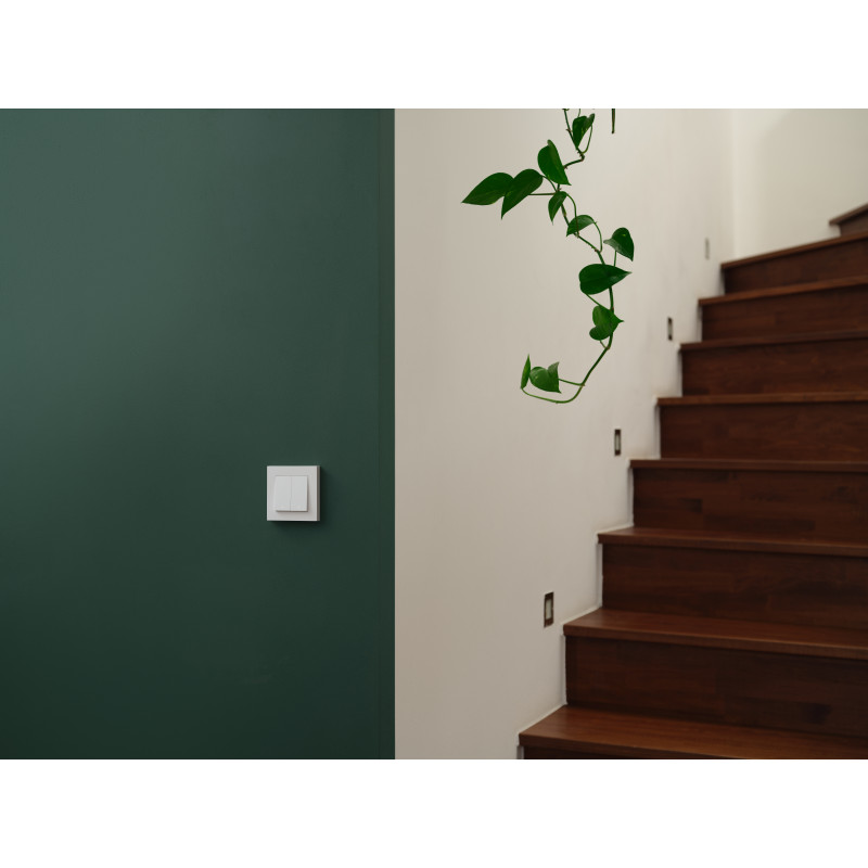 Osram SMART+ MATTER interruttore da parete smart, 2 canali, bianco