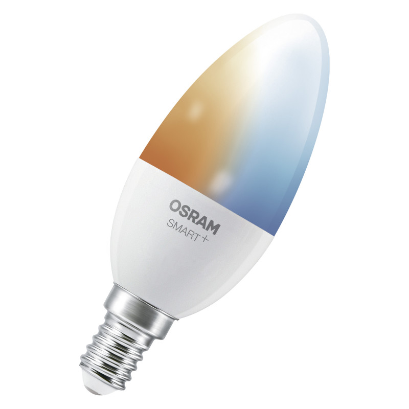 Osram SMART+ MATTER Tunable White Classic B40 lampadina smart, E14, 4,9 W, Wi-Fi