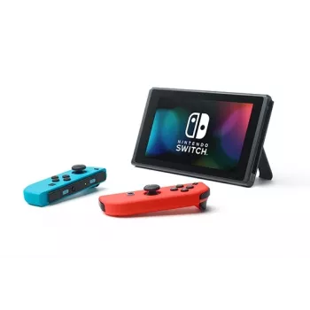 Nintendo Switch (nuovo modello rivisto) console da gioco portatile, nera / blu / rossa, 15,8 cm (6,2 pollici), 32 GB, Wi-Fi