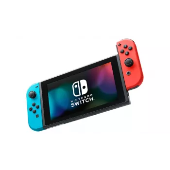 Nintendo Switch (nuovo modello rivisto) console da gioco portatile, nera / blu / rossa, 15,8 cm (6,2 pollici), 32 GB, Wi-Fi