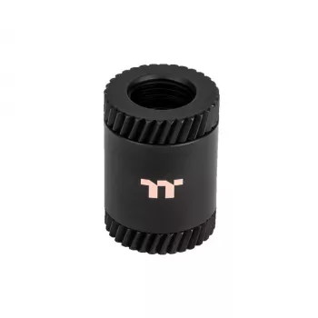 Thermaltake Pacific SF raccordo di prolunga femmina-femmina, 30 mm, nero opaco
