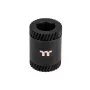 Thermaltake Pacific SF raccordo di prolunga femmina-femmina, 30 mm, nero opaco